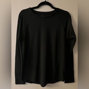 GapFit Black Long Sleeve Top